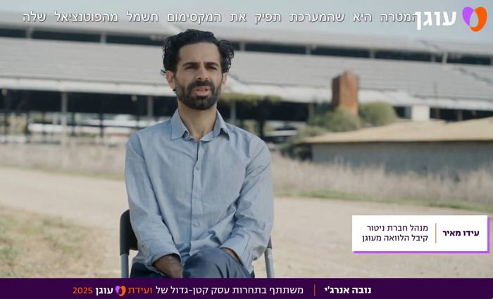 עידו מאיר בסרטון עוגן 2025